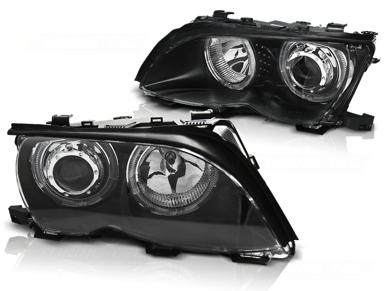 Scheinwerfer LED Angel Eyes SET E46 Limo / Touring H7 – DMV Autoglas &  Teile KG
