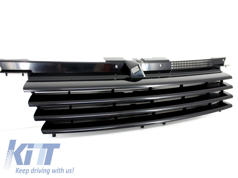 Nebelscheinwerfer Rahmen Gitter GTI Look Schwarz Glanz für VW Golf 7 12-16  – DMV Autoglas & Teile KG