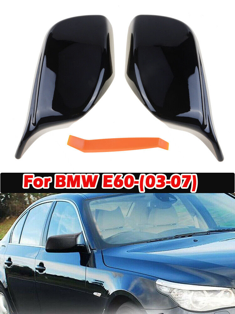 BMW E60/E61 F10 F11 F01 M-Spiegelkappen Schwarz Glanz – DMV Autoglas &  Teile KG