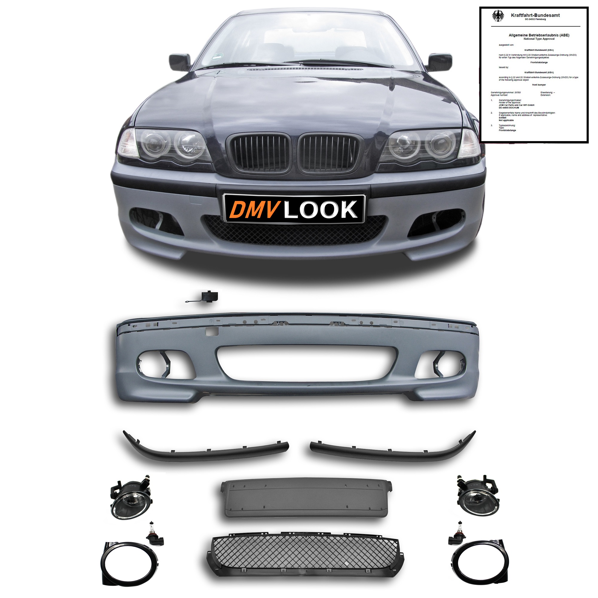 BMW E39 Stoßstange M-Paket – Limo/Touring – DMV Autoglas & Teile KG